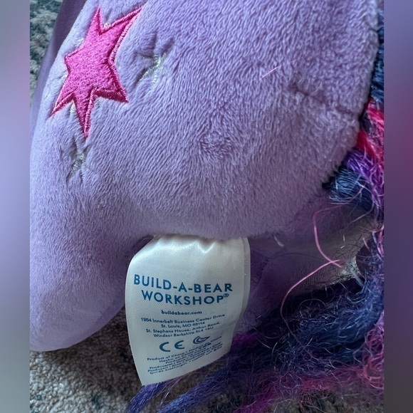 Build A Bear My Little Pony, Twilight Sparkle - Picture 5 of 7